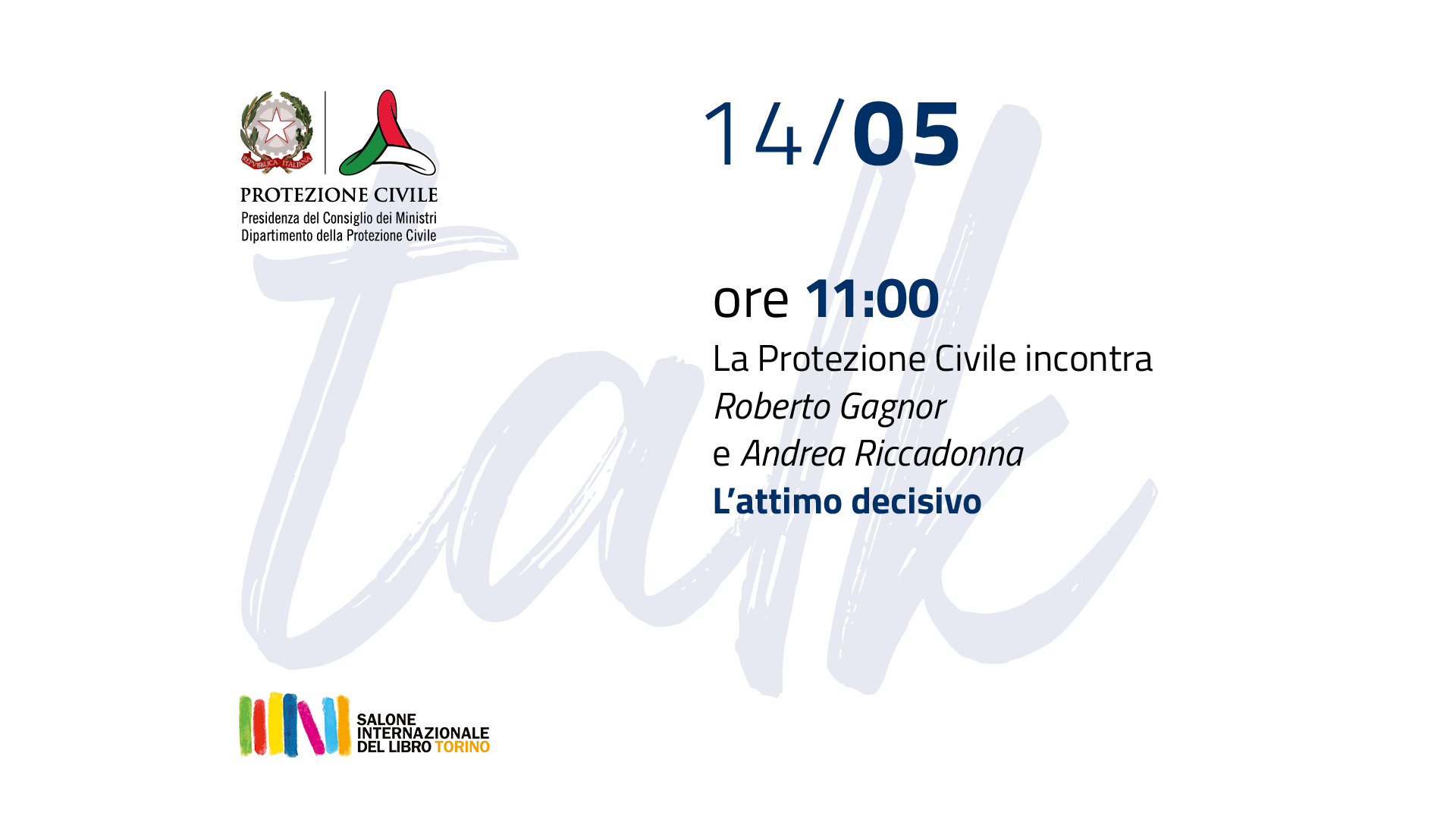 Talk 1405 ore 11 Gagnor e Riccadonna
